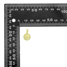 Load image into Gallery viewer, Gold Basketball Charm Pendant,Sku#LX852