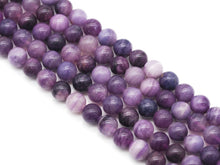 Load image into Gallery viewer, Genuine Shugilite Round Smooth Beads,Sku#U1388