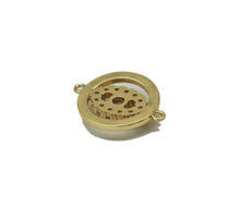 Load image into Gallery viewer, Big CZ Evil Eye Round Charm, Sku#LK665