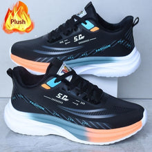 Load image into Gallery viewer, Men's Waterproof Slip-On Sneakers | Soft-Sole Leather Athletic Casual Shoes