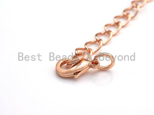 Load image into Gallery viewer, 5pc  Lobster Clasps with extention Chain, sku#A98