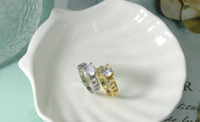 Load image into Gallery viewer, CZ Crown Adjustable Ring, Sku#B146