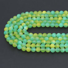 Load image into Gallery viewer, Dual Color Senelite Round Smooth Beads, Sku#U2133