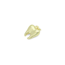 Load image into Gallery viewer, Slippy Gold Tooth Teeth Shape Charm Pendant,Sku#LD718