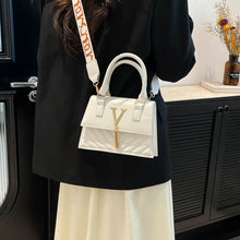 Load image into Gallery viewer, Women's Tassel Crossbody Bag - Structured PU Leather Shoulder Bag with Phone Pocket