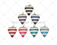 Load image into Gallery viewer, Enamel Heart Shape Pendant, Sku#F1448