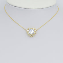 Load image into Gallery viewer, Big Crystal Heart Charm Pendant Spacer beads, Sku#LK1061