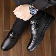 Load image into Gallery viewer, Premium British Leather Slip-On Casual Shoes for Men - Full Grain Cowhide with Soft Rubber Sole