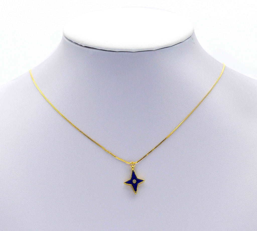 North Star Gemstone Charm, Sku#LY07