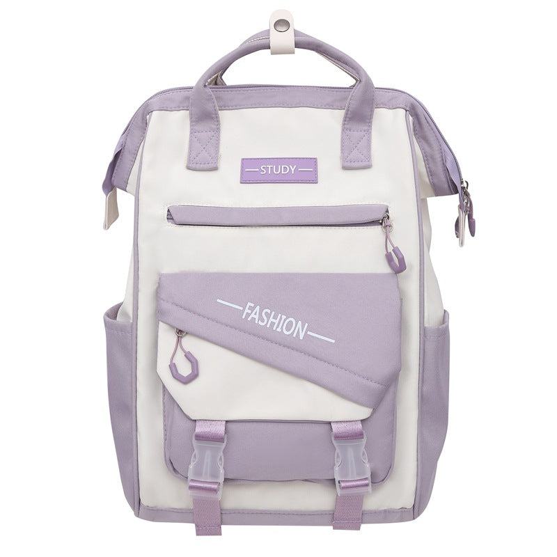High-Capacity Nylon Backpack for College Students – Lightweight & Stylish