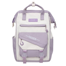 Load image into Gallery viewer, High-Capacity Nylon Backpack for College Students – Lightweight &amp; Stylish