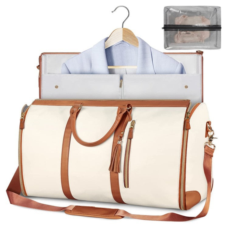 Women's Large Capacity Waterproof Travel Duffle Bag – Foldable Weekender Tote | Sarah Express