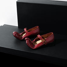 Load image into Gallery viewer, Split-Toe Tabi Mary Jane Flats