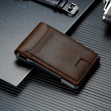 Load image into Gallery viewer, RFID Blocking Metal Card Holder - Anti-Scan Slim Wallet for Men &amp; Women