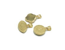 Load image into Gallery viewer, CZ Evil Eye Clover Flower MOP Pendant, Sku#L652