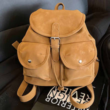 Load image into Gallery viewer, PU Leather Crossbody Bag for Women – Multi-Pocket Flap Shoulder Bag | Black, Khaki, Coffee, Brown