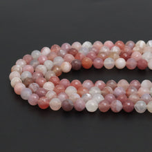 Load image into Gallery viewer, 8mm Fine Cut Red Botswana Agate Round Beads, Sku#U1887