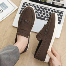 Load image into Gallery viewer, Men's Premium Matte Suede Loafers - Slip-On Casual Dress Shoes