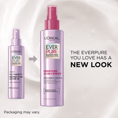 L'Oreal Paris EverPure 21 in 1 Perfecting Leave In Color Caring Spray, 6.8 fl oz