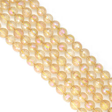 Load image into Gallery viewer, Mystic Citrine Round Faceted Beads, Sku#U2213