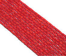 Load image into Gallery viewer, High Quality Red Coral Tulip Beads, 5x8mm, Sku#U1493