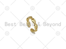 Load image into Gallery viewer, Oval Link Adjustable Ring, Sku#X221