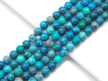 Load image into Gallery viewer, Genuine High Quality Chryscolla Round Smooth Beads, Sku#U1383