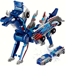 Load image into Gallery viewer, Car &amp; Transforming Dinosaur Toy – Crash-Proof Manual