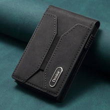 Load image into Gallery viewer, Premium Leather Pop-Up Card Wallet with RFID Protection - Automatic Card Holder
