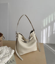 Load image into Gallery viewer, Women's Full-Grain Cowhide Crossbody Shoulder Bag | High-Capacity Urban Minimalist