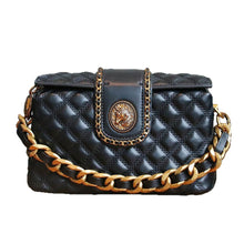 Load image into Gallery viewer, Diamond-Quilted Chain Crossbody Bag