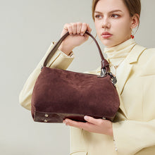 Load image into Gallery viewer, Women's Large Capacity Genuine Leather Tote Bag - Commuter Shoulder Bag with Multiple Compartments