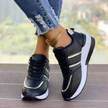 Load image into Gallery viewer, Women's Chunky Platform Sneakers | Color-Block Casual Fashion Shoes