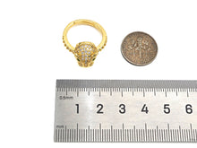 Load image into Gallery viewer, Gold Panther Adjustable Ring, LD46