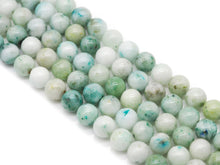 Load image into Gallery viewer, Genuine Quality Blue Agate Round Smooth Beads, Sku#U1395