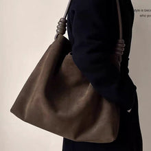 Load image into Gallery viewer, Large Capacity Genuine Leather Shoulder Bag – Women's Commuter Bag