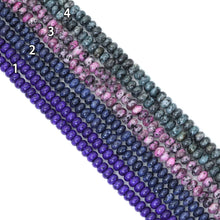 Load image into Gallery viewer, 5x8mm Smooth Rondelle Jade beads, Sku#U2054