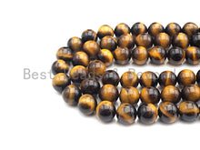 Load image into Gallery viewer, AA High Quality Natural Yellow Tiger Eye Beads, 6mm/8mm/10mm