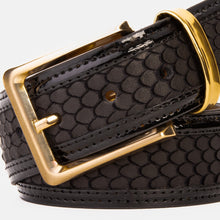 Load image into Gallery viewer, The Imperial Black Leather Belt