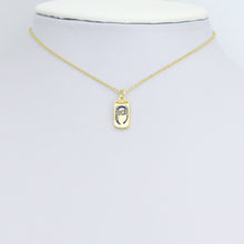 Load image into Gallery viewer, Gold Enamel Polar Can Charm Pendant,Sku#LD729