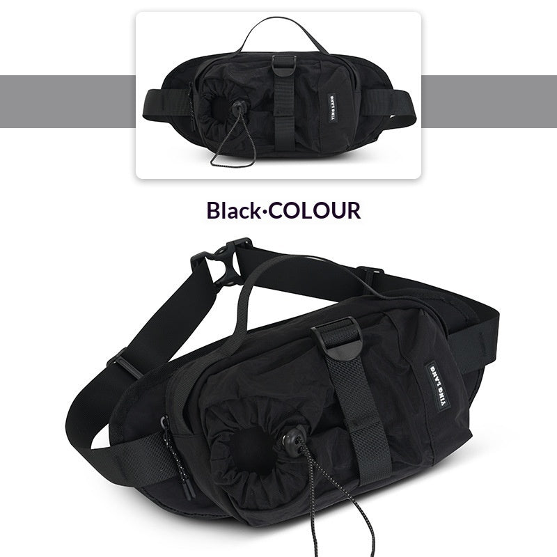 Waterproof Sports Waist Pack - Crossbody Water Bottle Bag for Outdoor Activities