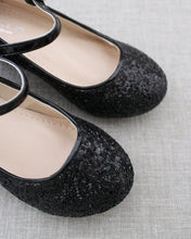 Load image into Gallery viewer, Rock Glitter Mary Jane with Glitter Heels for Girls