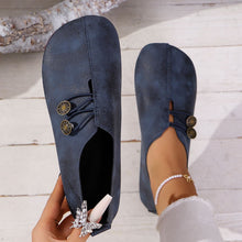 Load image into Gallery viewer, Women's Square Toe Slip-On Sandals | Soft Flat Cushioned Summer Shoes