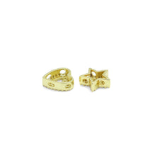 Load image into Gallery viewer, CZ Heart Star Spacer Connector Charm Beads, sku#A312
