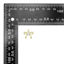 Load image into Gallery viewer, Gold Silver White Pearl Bowknot Charm Pendant, Sku#LK963