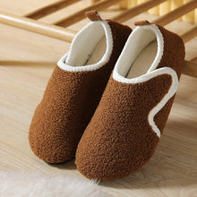 Load image into Gallery viewer, Unisex Indoor Slip-Resistant Thick-Soled Sock Boots | Warm Fleece Velcro Slippers