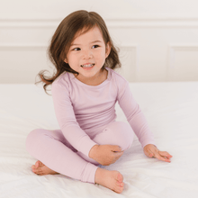 Load image into Gallery viewer, Toddler/Kids Bamboo Pajamas - Blush