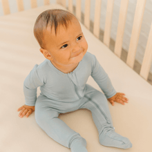 Load image into Gallery viewer, Baby Bamboo Pajamas w/ DreamCuffs®