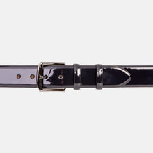 Load image into Gallery viewer, The Dodoma Navy  Patent Leather Belt