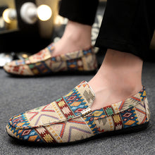 Load image into Gallery viewer, Men's Casual Slip-On Canvas Loafers | Breathable Round Toe Shoes